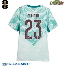 Maglie da calcio Portogallo Vitinha #23 Seconda Maglia Femminile Mondiali 2026  Manica Corta